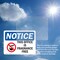 Signmission This Office Is Fragrance Free Sign With Symbol, 7 in W x Rectangle, Vinyl Decal OS-2PACK-NS-D-57-L-18643 - alternate 6